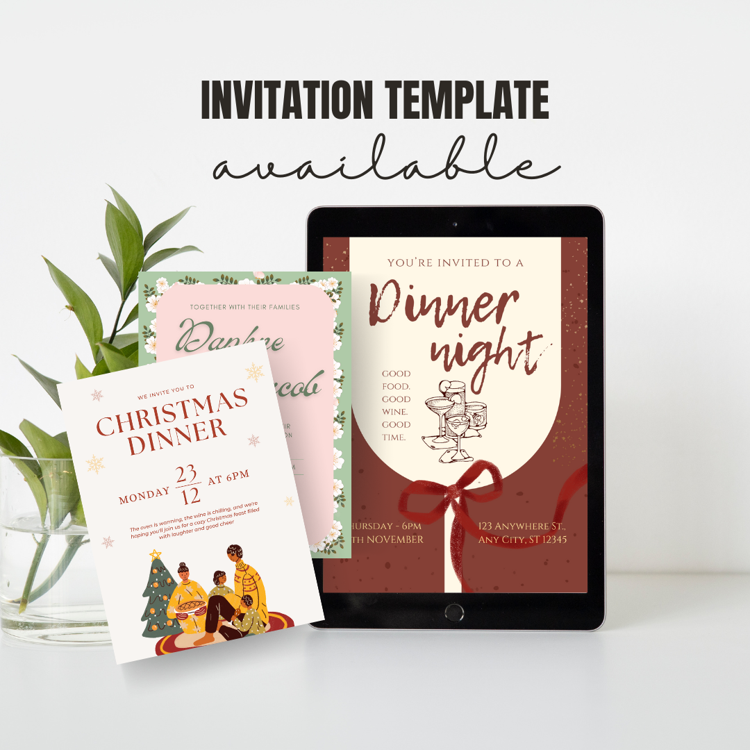 Invitation Template Canva