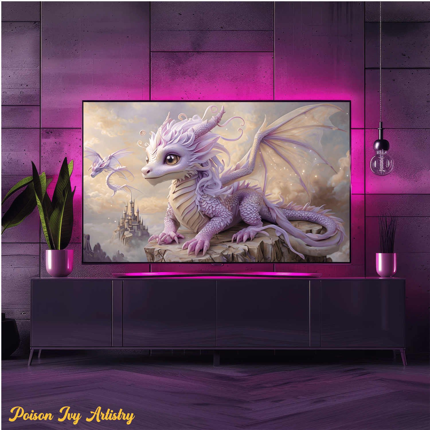 Draconic Realms Digital Art Collection for the Samsung FrameTV