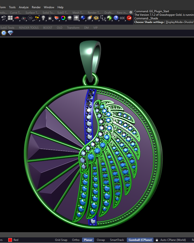 Jewelry 3D Design Modeling