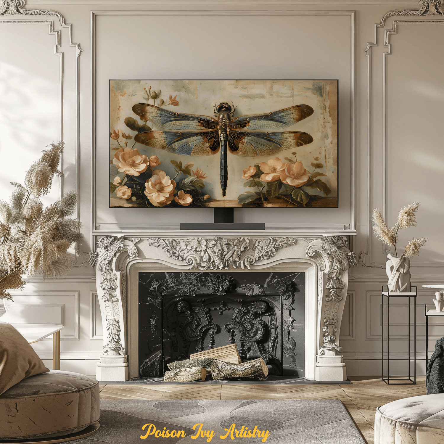 Dancing on the Breeze: A Dragonfly Anthology Digital Art Collection for the Samsung FrameTV