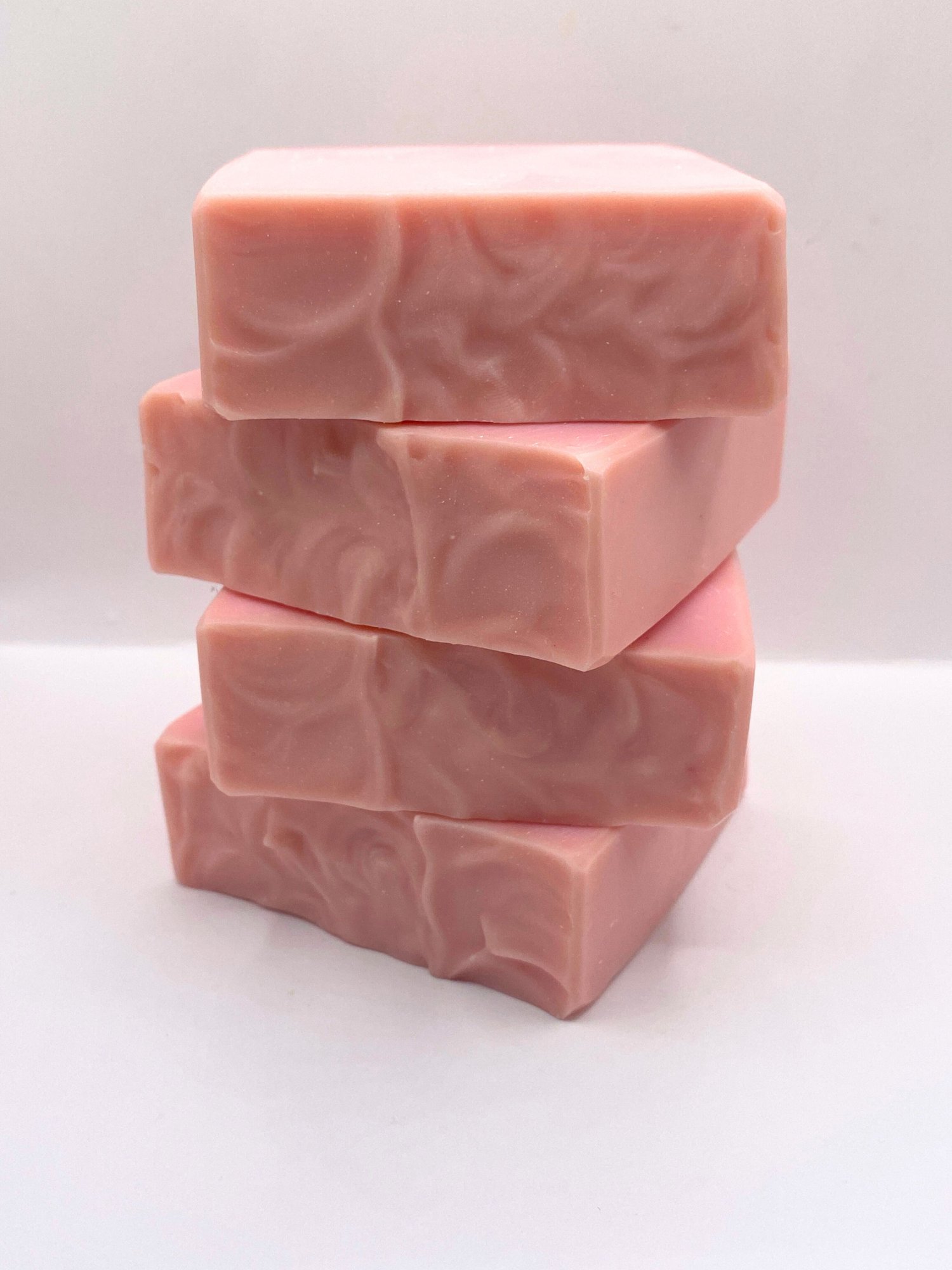 Beautiful Day type handmade pink soap