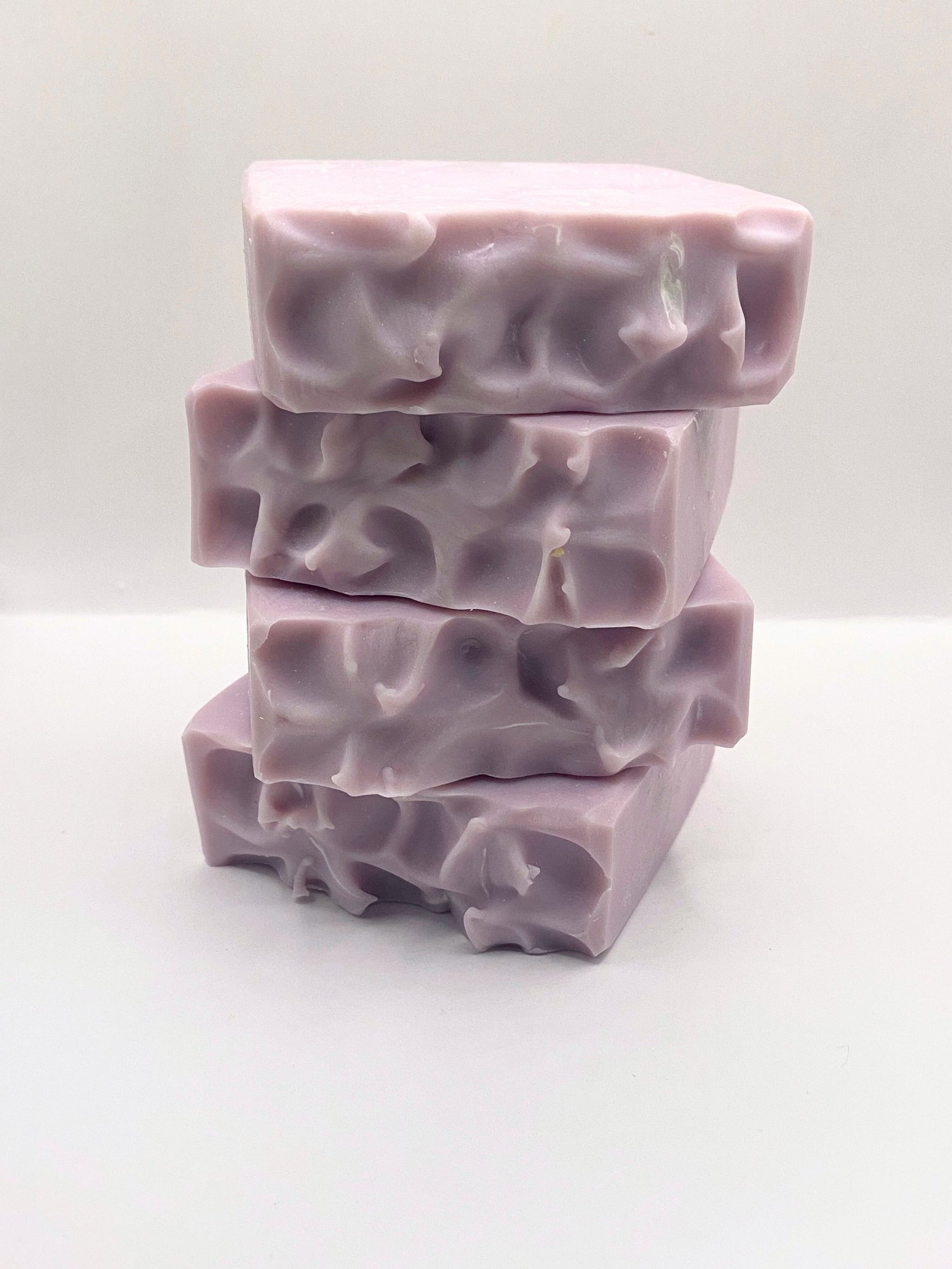 Field of Wildflowers handmade lavender-colored soap