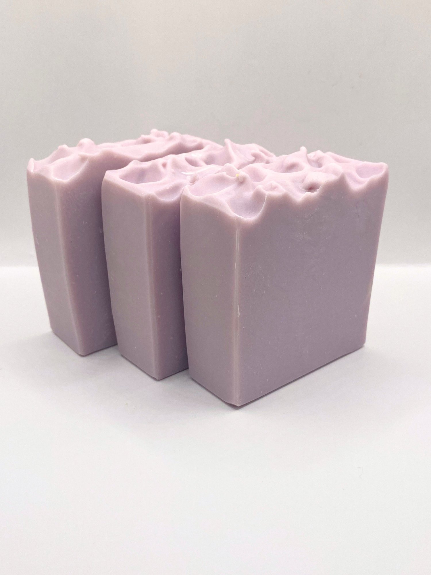 Field of Wildflowers handmade lavender-colored soap