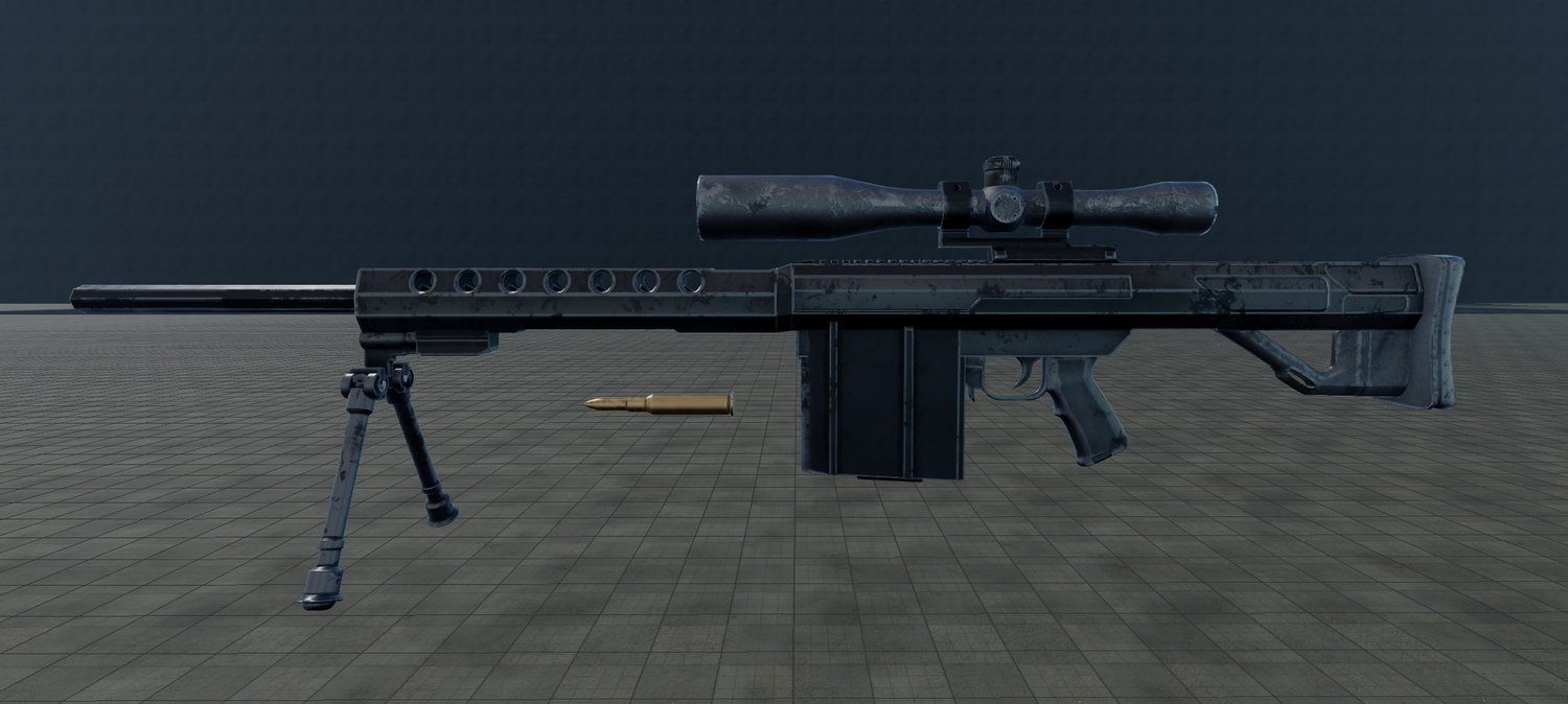 [LIMITED] Roblox M107 .50 Caliber Sniper Rifle [1/10]