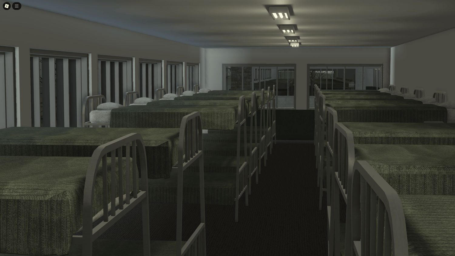 Command and briefing room in the main base building