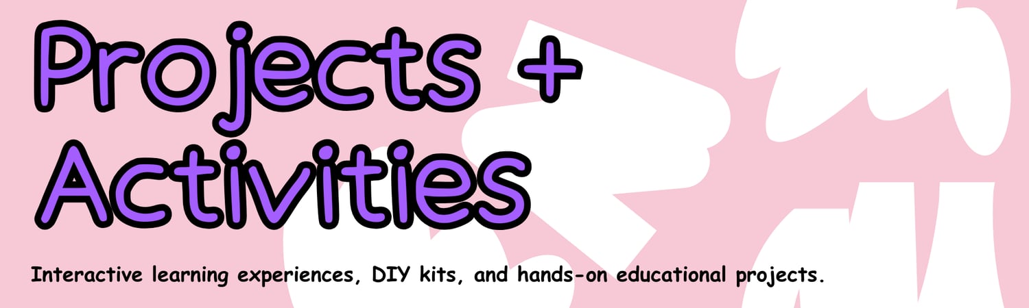 Project and Activities banner for homeschooling families