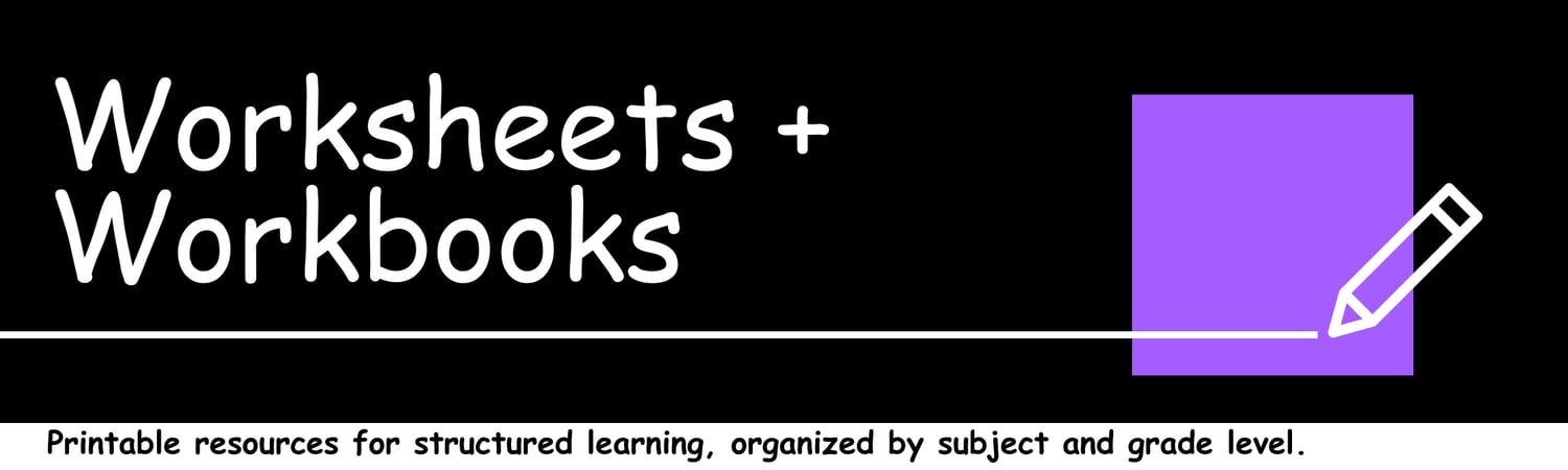 Printable homeschool resources for structured education