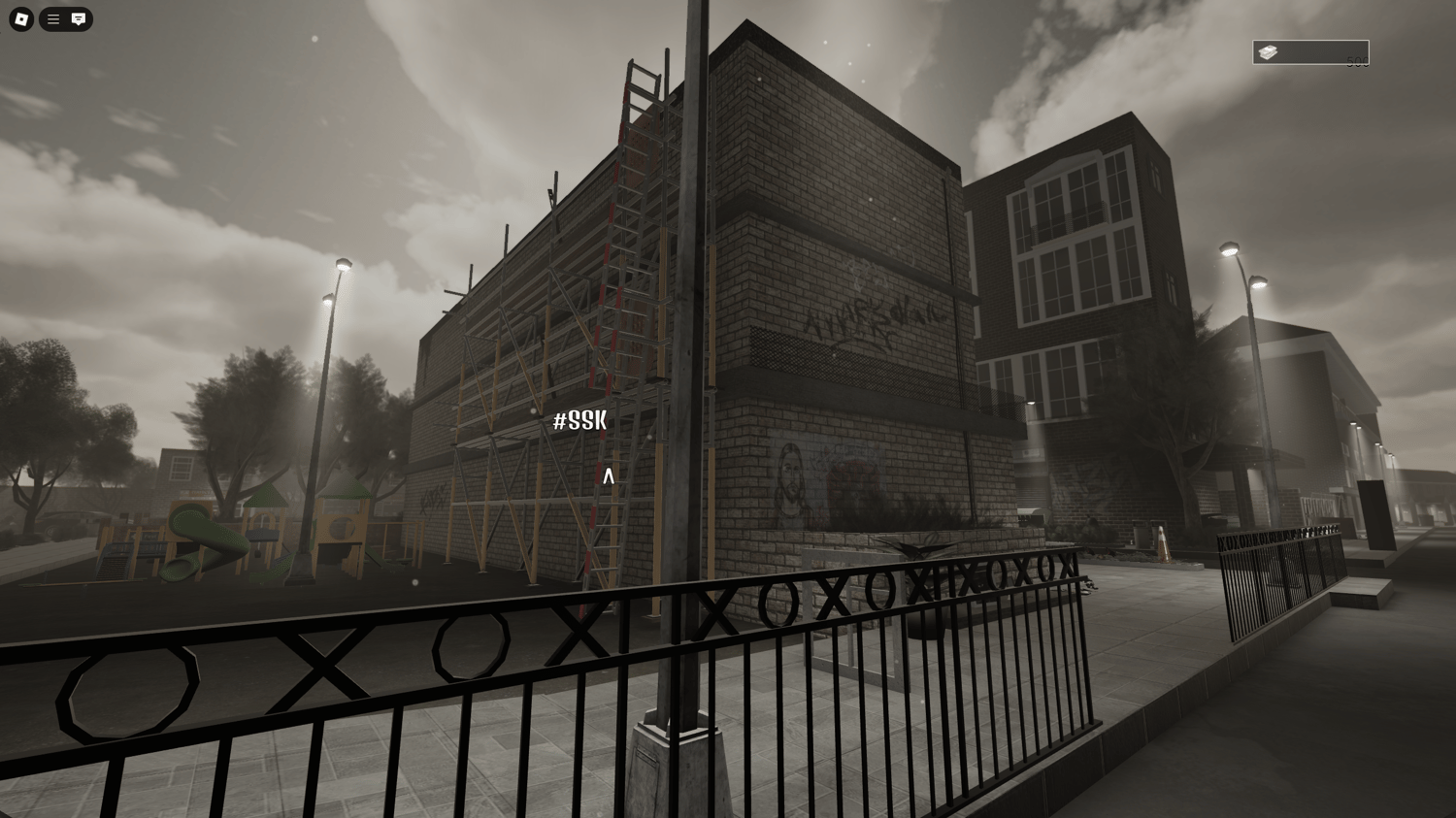 Roblox crime roleplay game with British-style cars