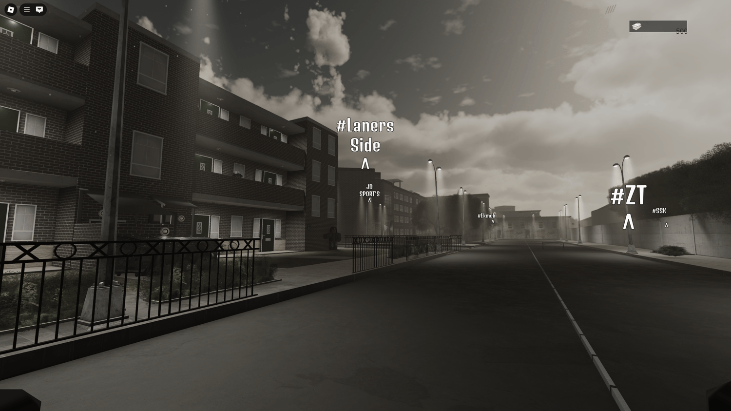 Interior view of apartment in Hackney crime roleplay map