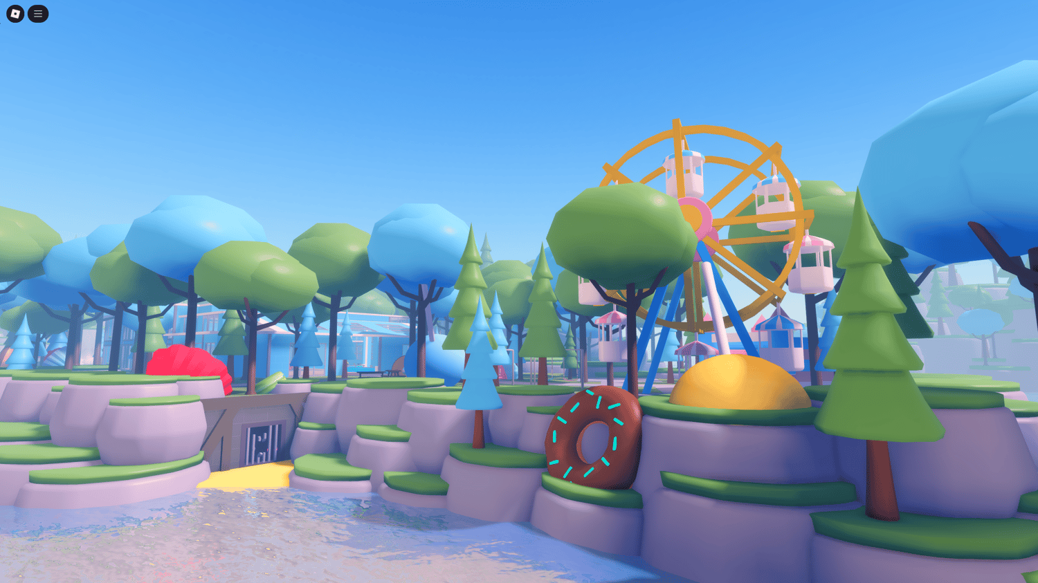 High-quality textures and nature in bakery island