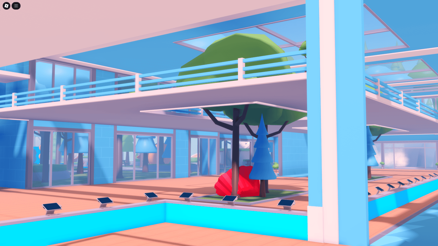 Second floor of bakery with customizable layout