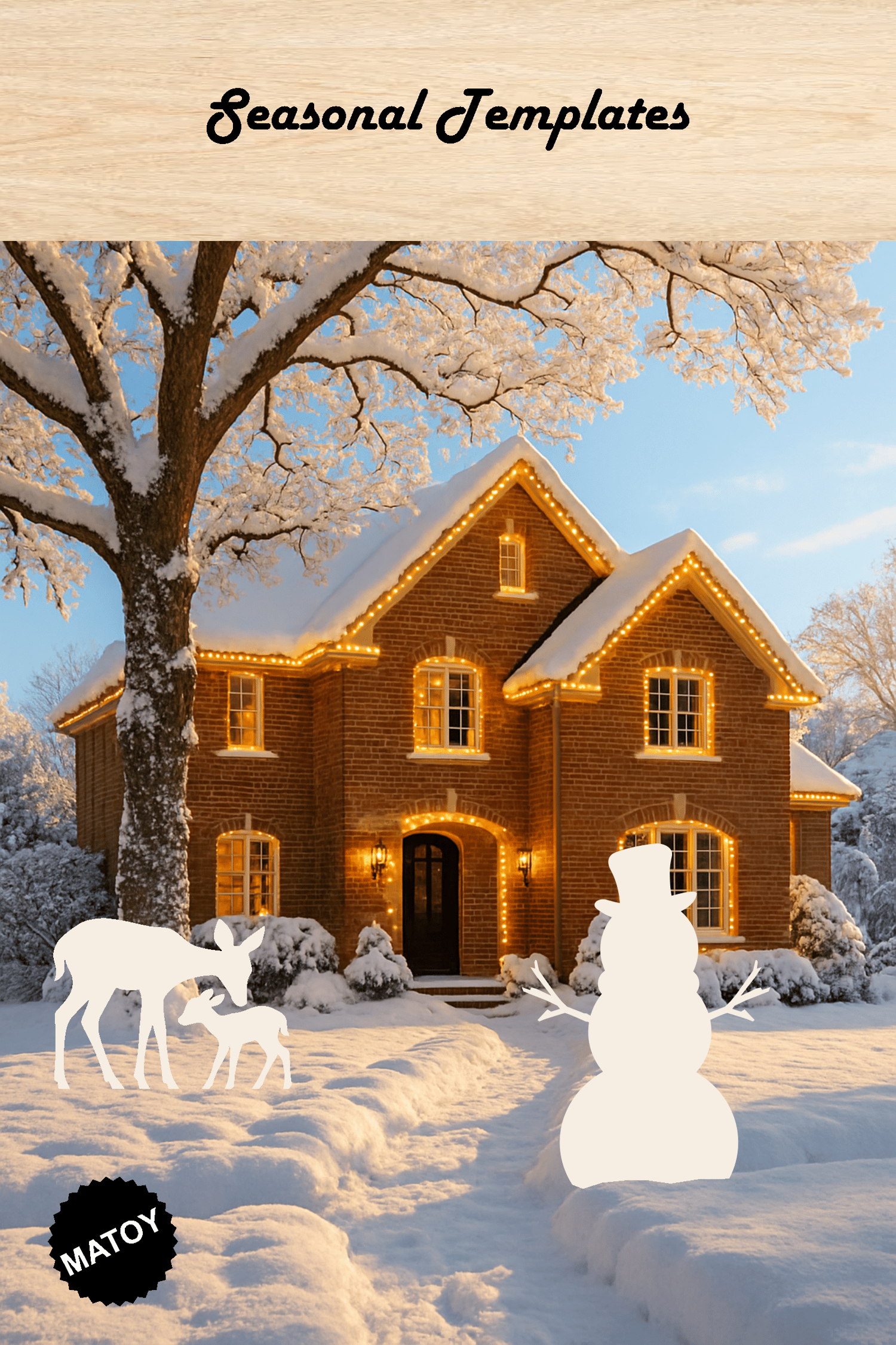 Seasonal Woodworking Cutouts yard displays