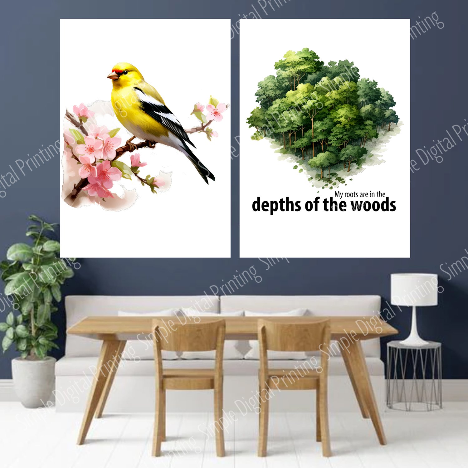 tree, trees, nature, forest, quote, earth, save our planet, earth day, typography, digital download, digital poster, room decor