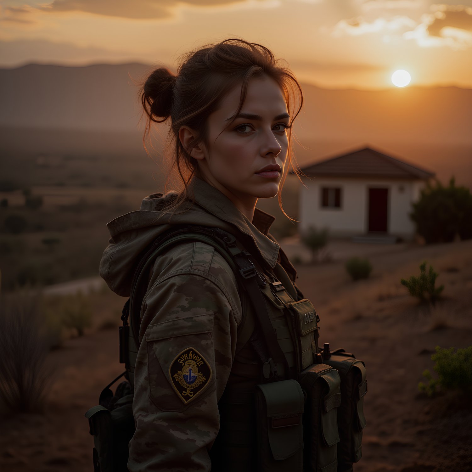 Busisiwe, A Member Of The South African S.A.S