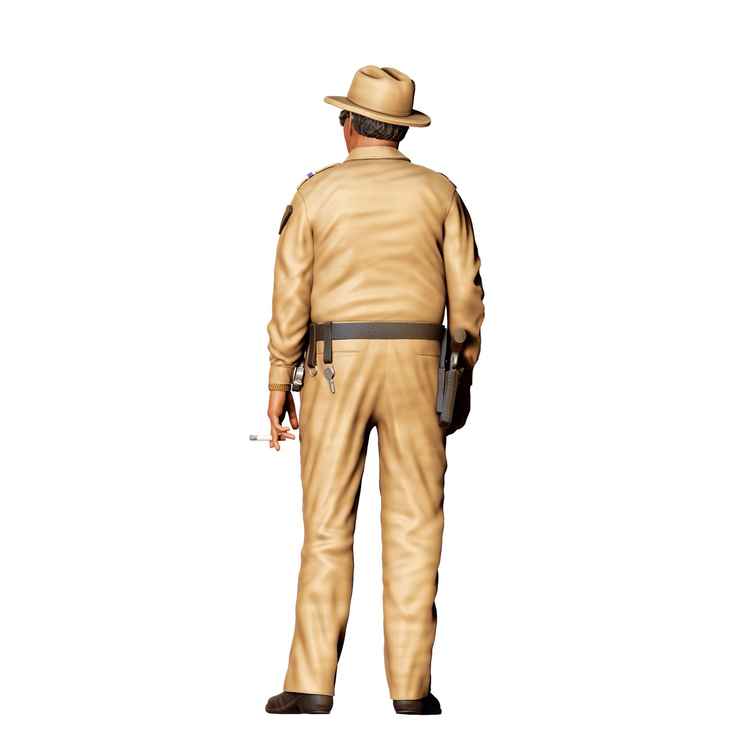 3dp Miniatures, N7 Jackie Gleason Buford T. Justice Smokey and the Bandit