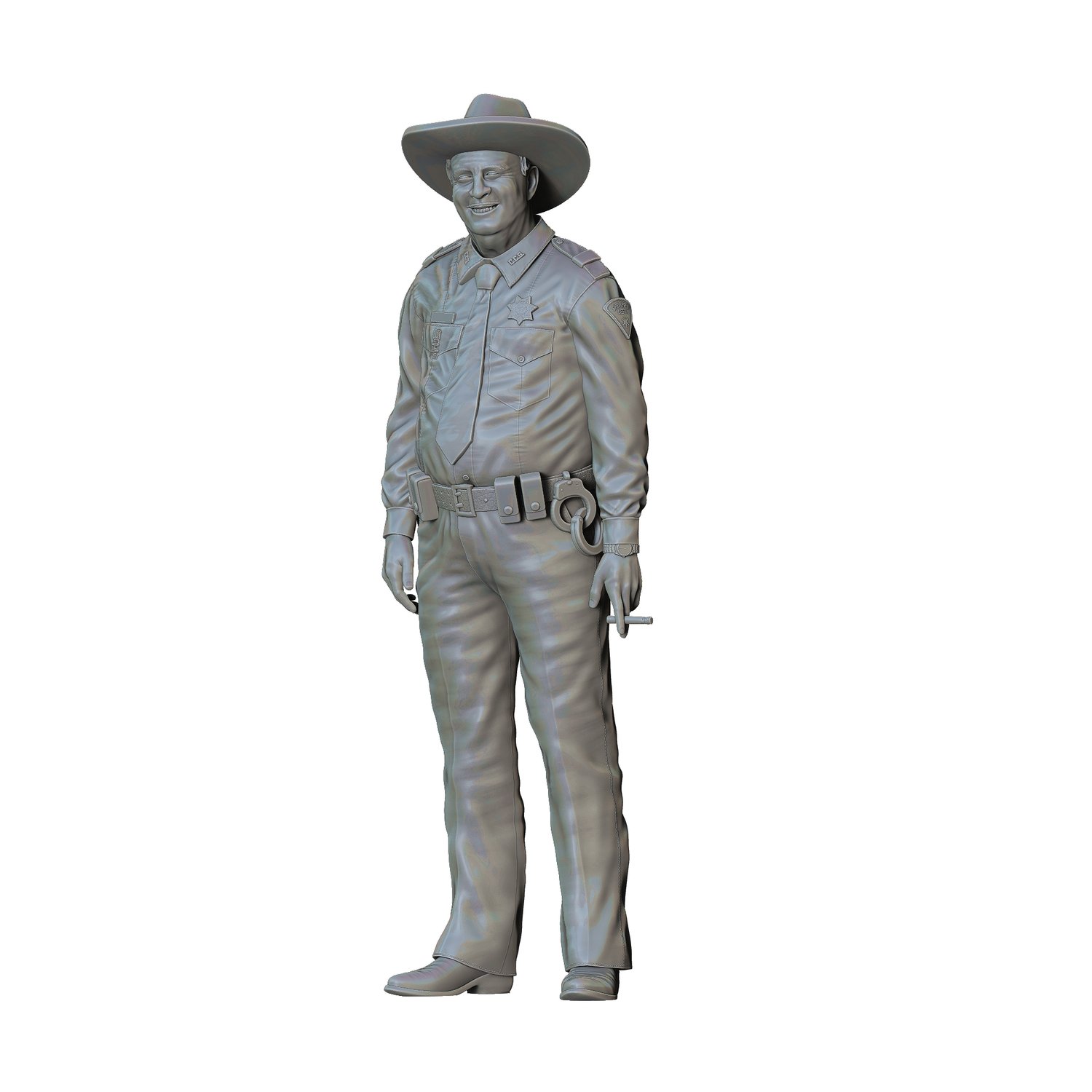 3dp Miniatures, N7 Jackie Gleason Buford T. Justice Smokey and the Bandit