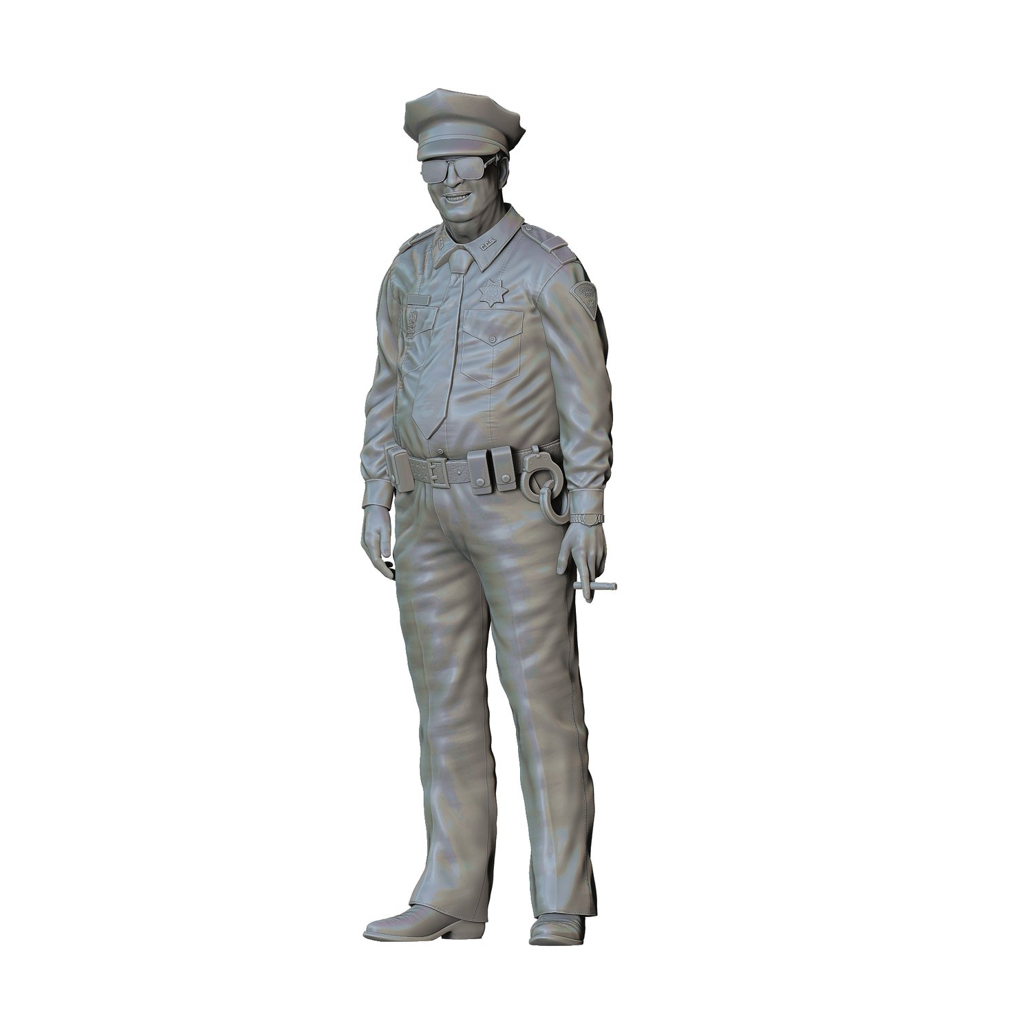 3dp Miniatures, N7 Jackie Gleason Buford T. Justice Smokey and the Bandit