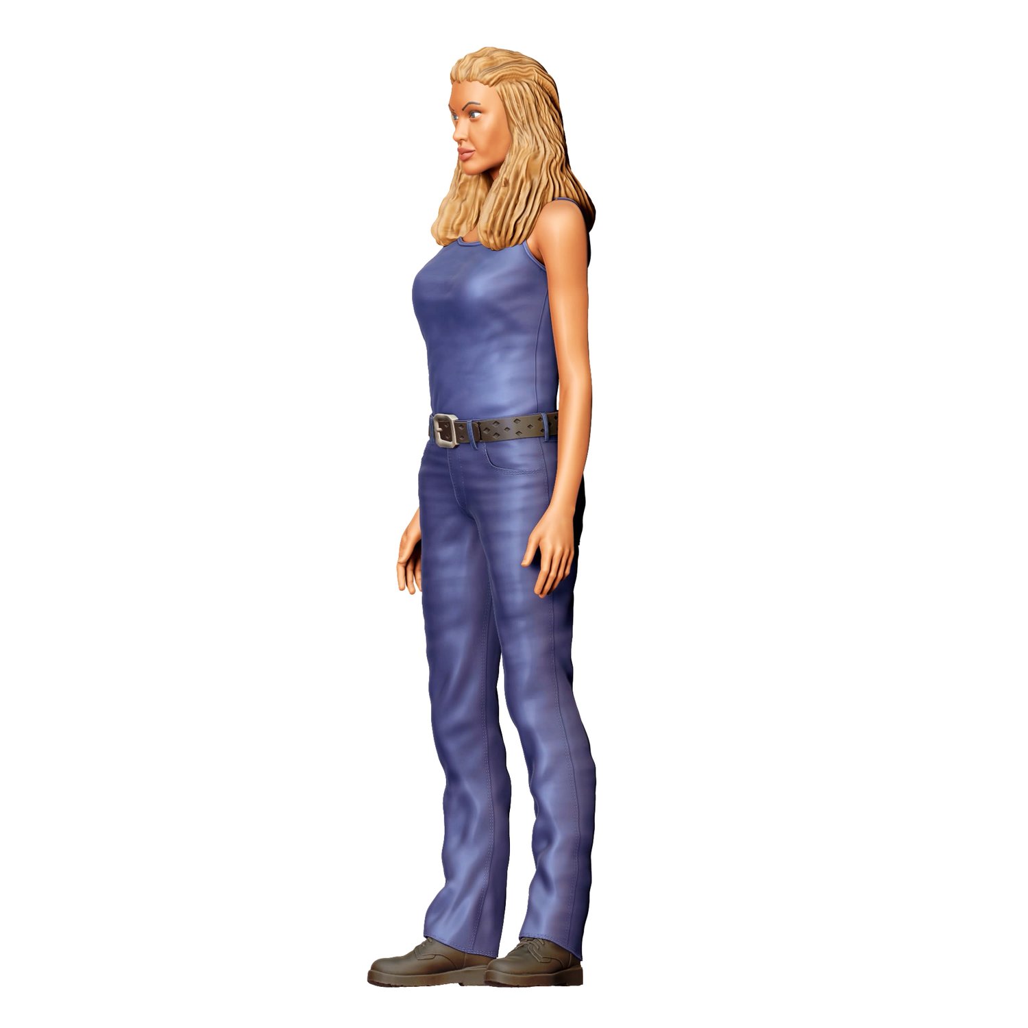 3dp Miniatures, N2 Gone in 60 Seconds Angelina Jolie Sara Wayland