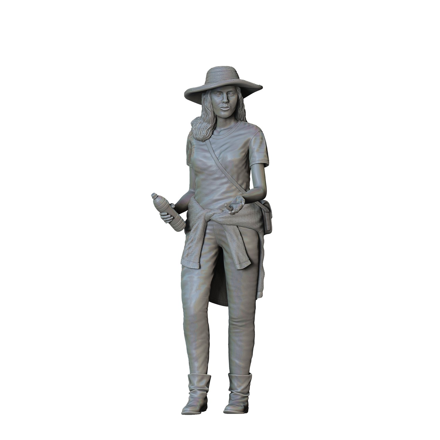 3dp Miniatures, N3 woman walking