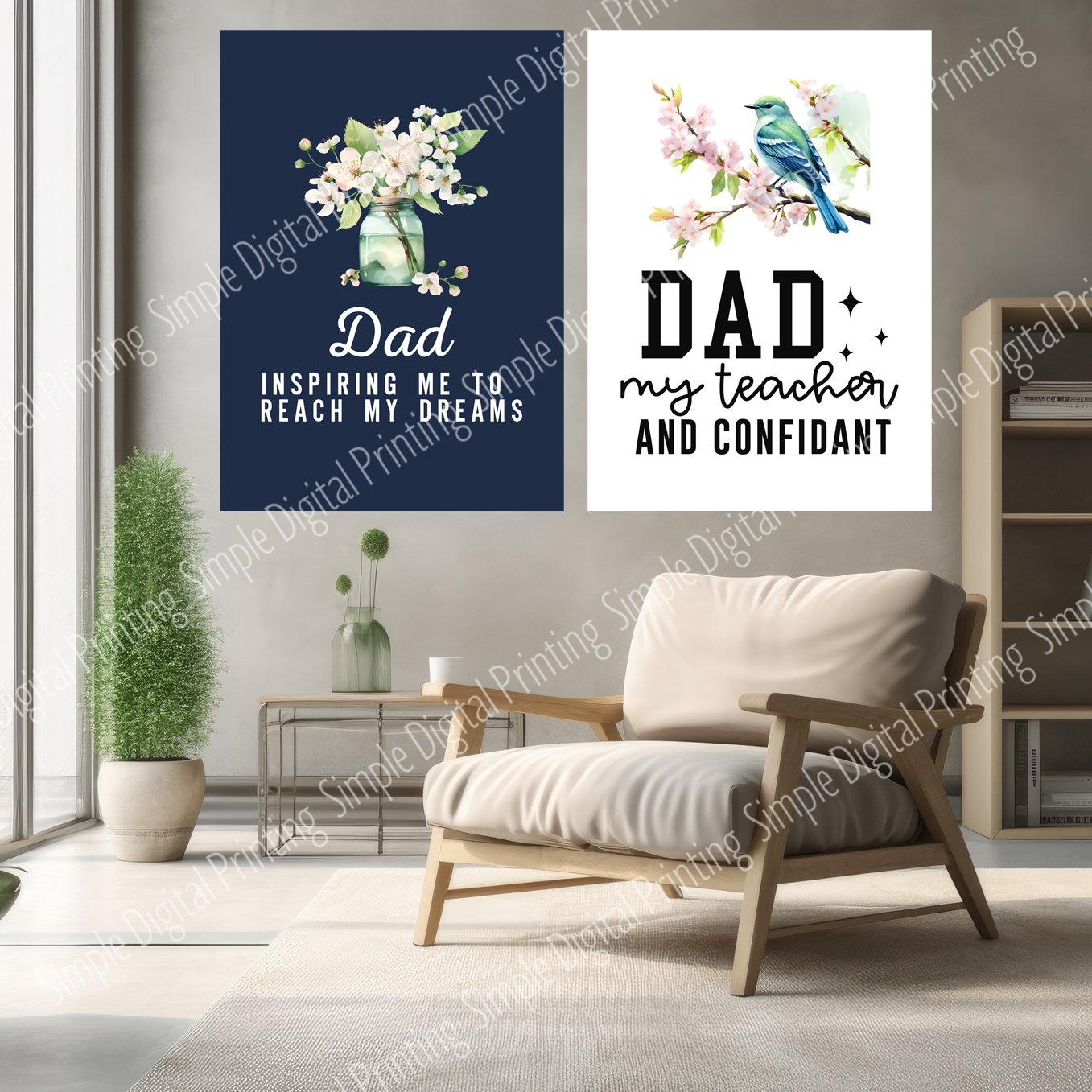 dad, daddy, father, fathers day, fathers day gift ideas, gift for him, gift for dad, gift for father, typography, quote, digital download, digital poster, room decor