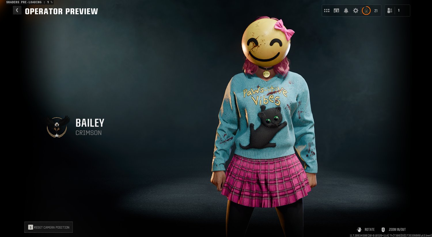Cod Bailey Skin Black Ops 6