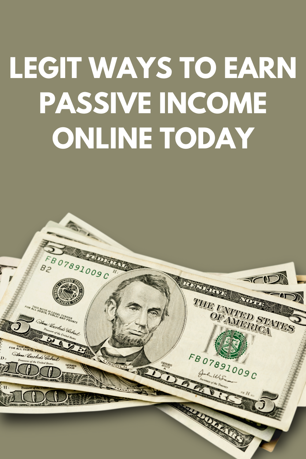 Legit Ways To Earn Passive Income Online Today