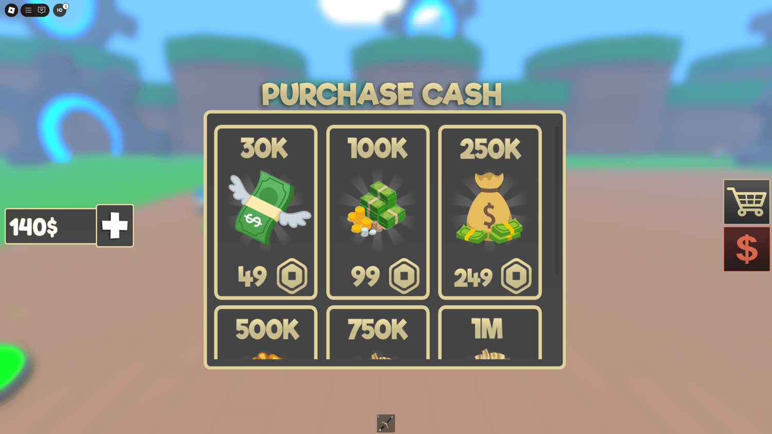 VIP area with golden robot statues and exclusive tycoon benefits.