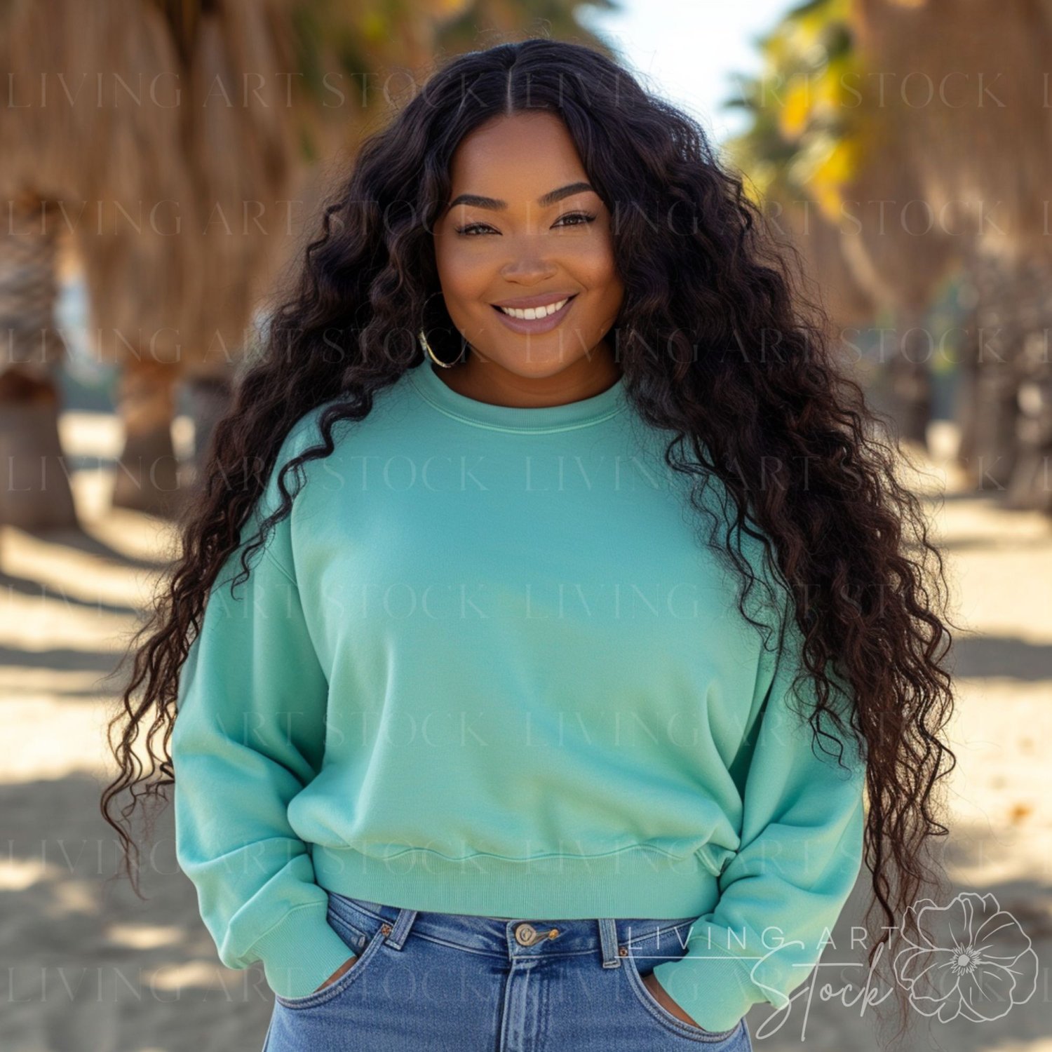 Plus size black women mockup stock photos