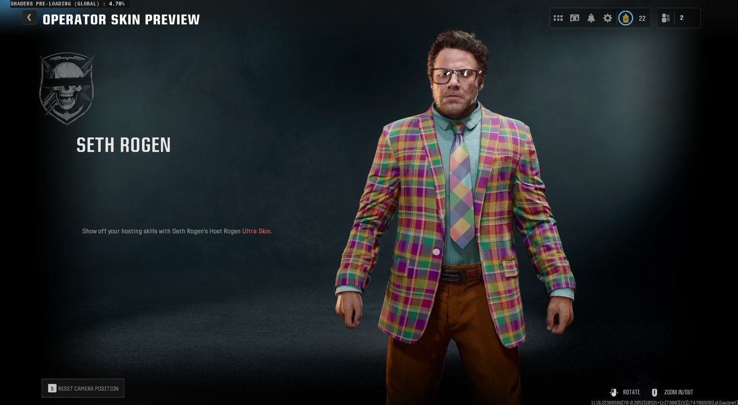 Seth Rogan Build Black Ops 6