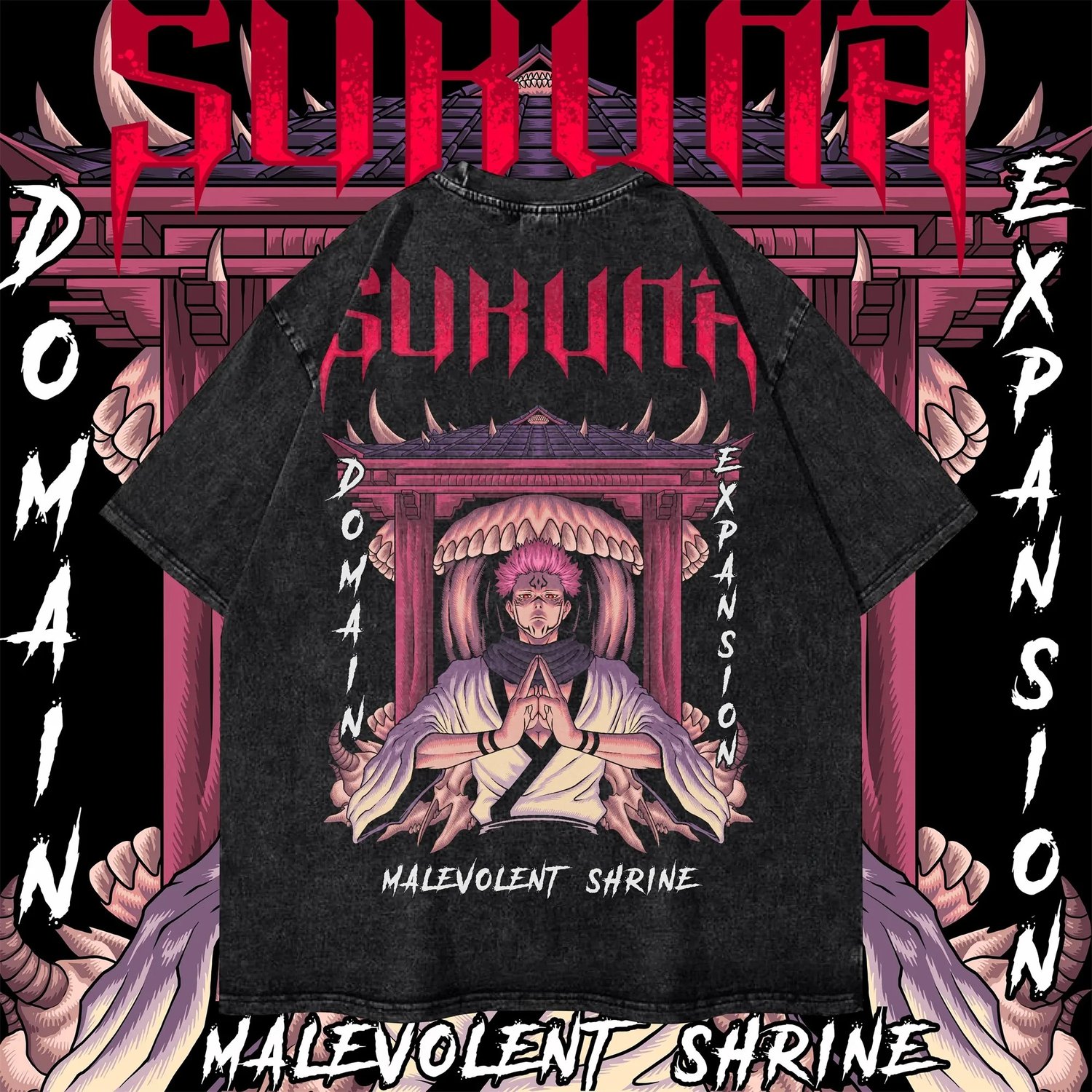Jujutsu Kaisen Sukuna T-Shirt