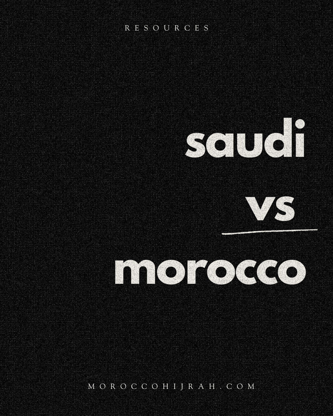 saudi vs morocco saudi talent residency visa iqama