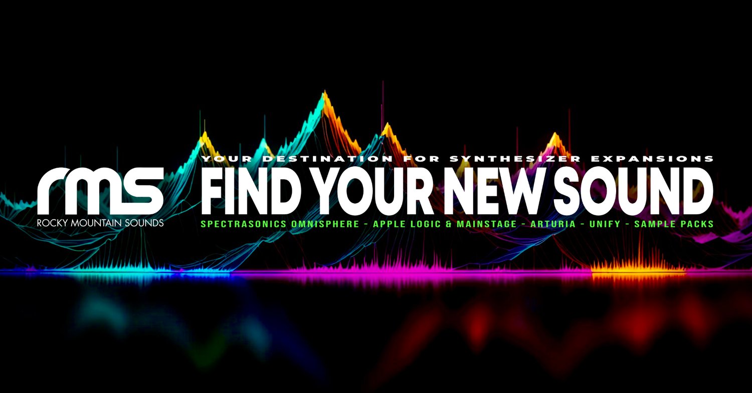 Synthesizer presets and samples for your synth at Rocky Mountain Sounds