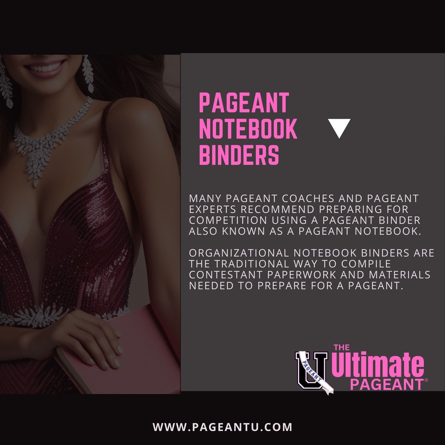 Pageant Notebook Binders