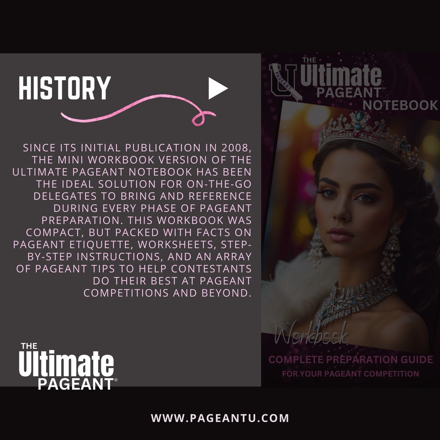 The Ultimate Pageant Notebook History