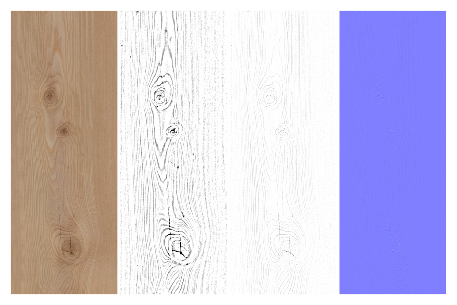 fir single boards map for 3d rendering