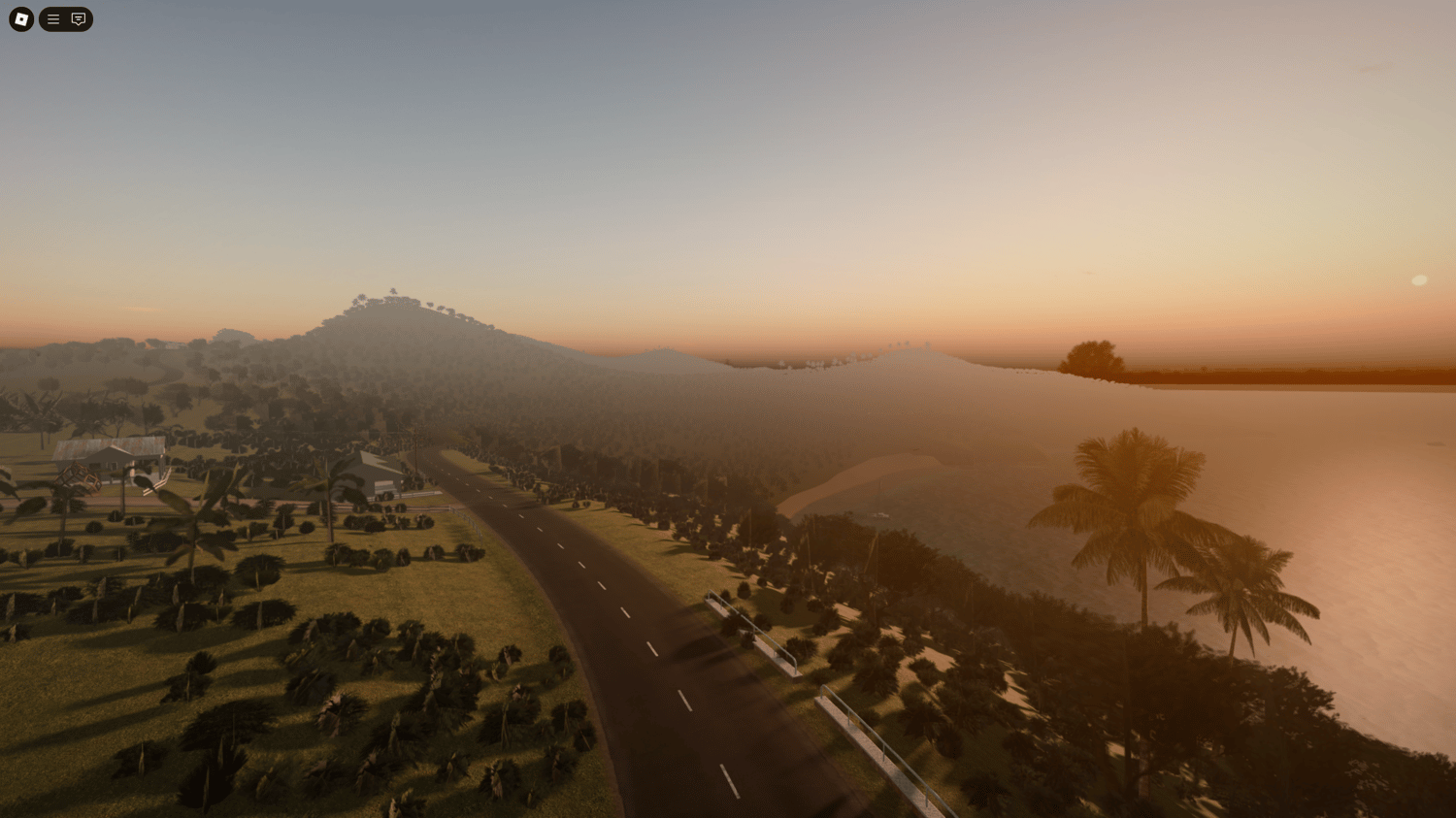 Realistic road system showing intersections, traffic lights, and accurate signage