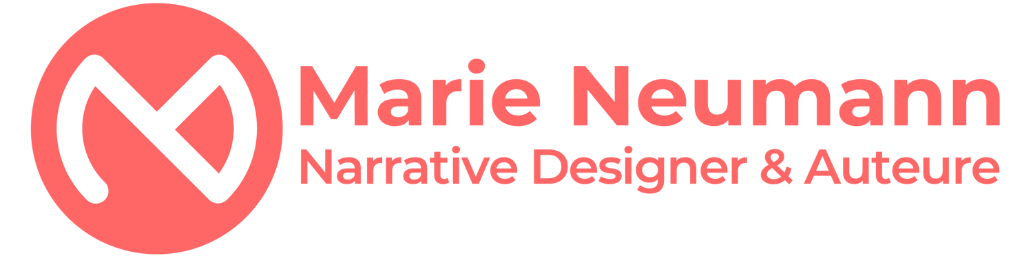 Marie Neumann Narrative Designer & Auteure