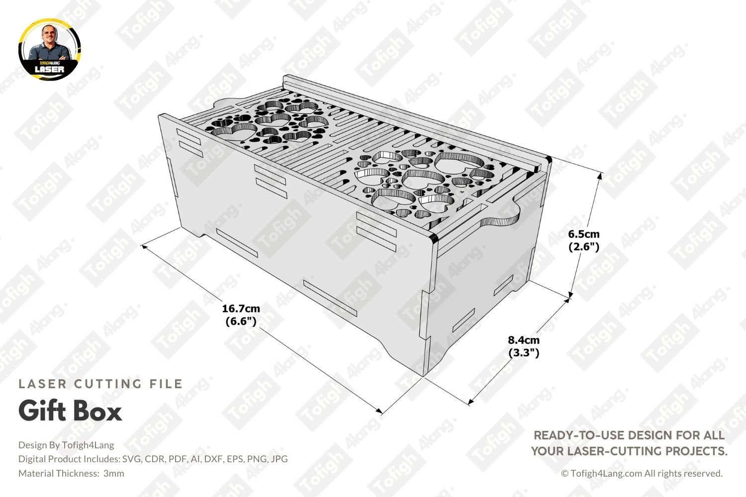 Modern & Stylish Gift Box