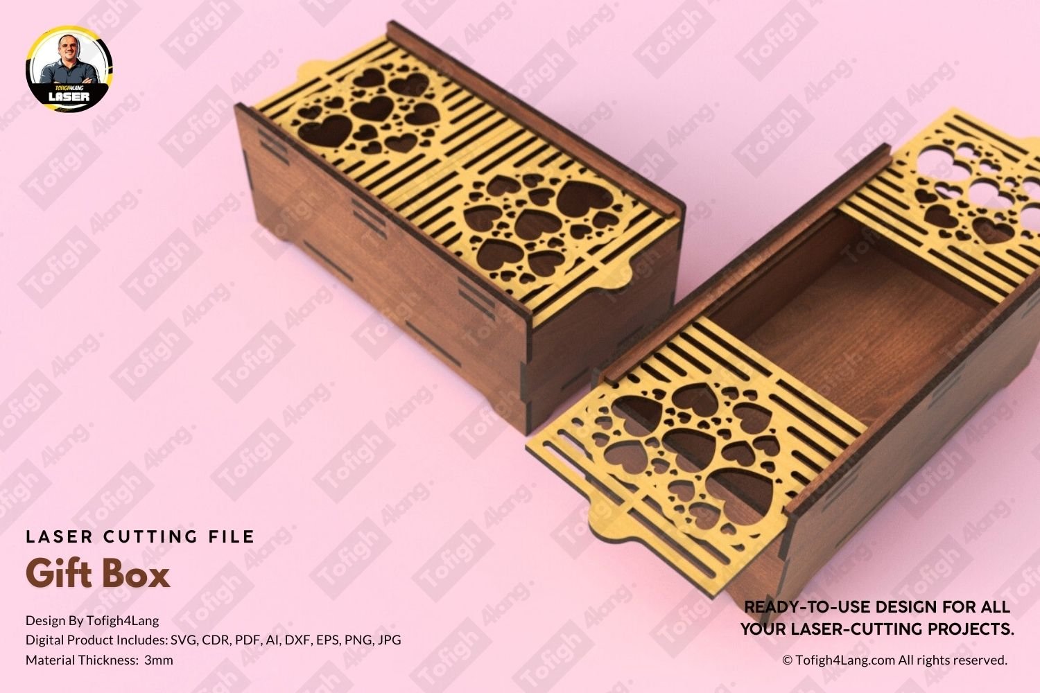 Modern & Stylish Gift Box