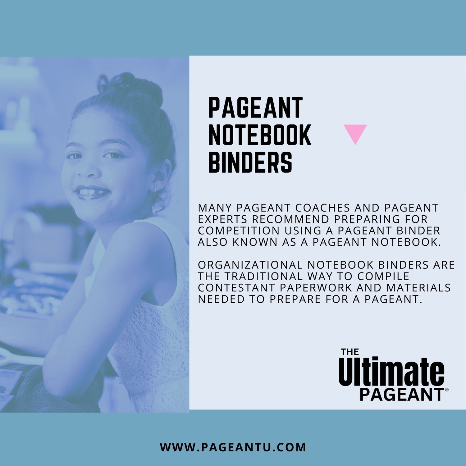 Pageant Notebook Binders for Pageants