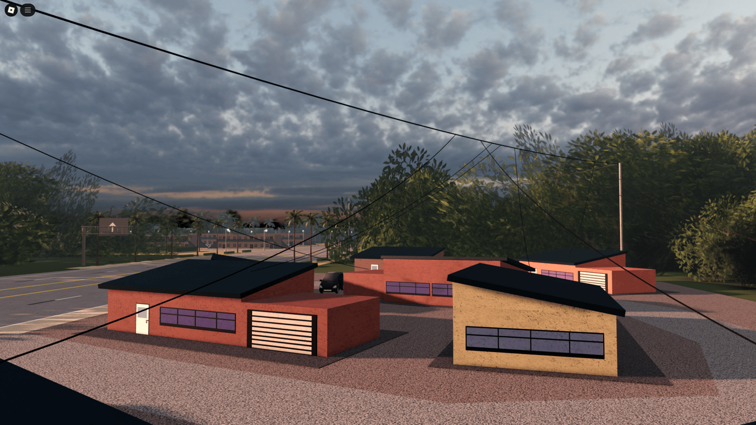 View from inside an enterable home, designed for RP scenarios