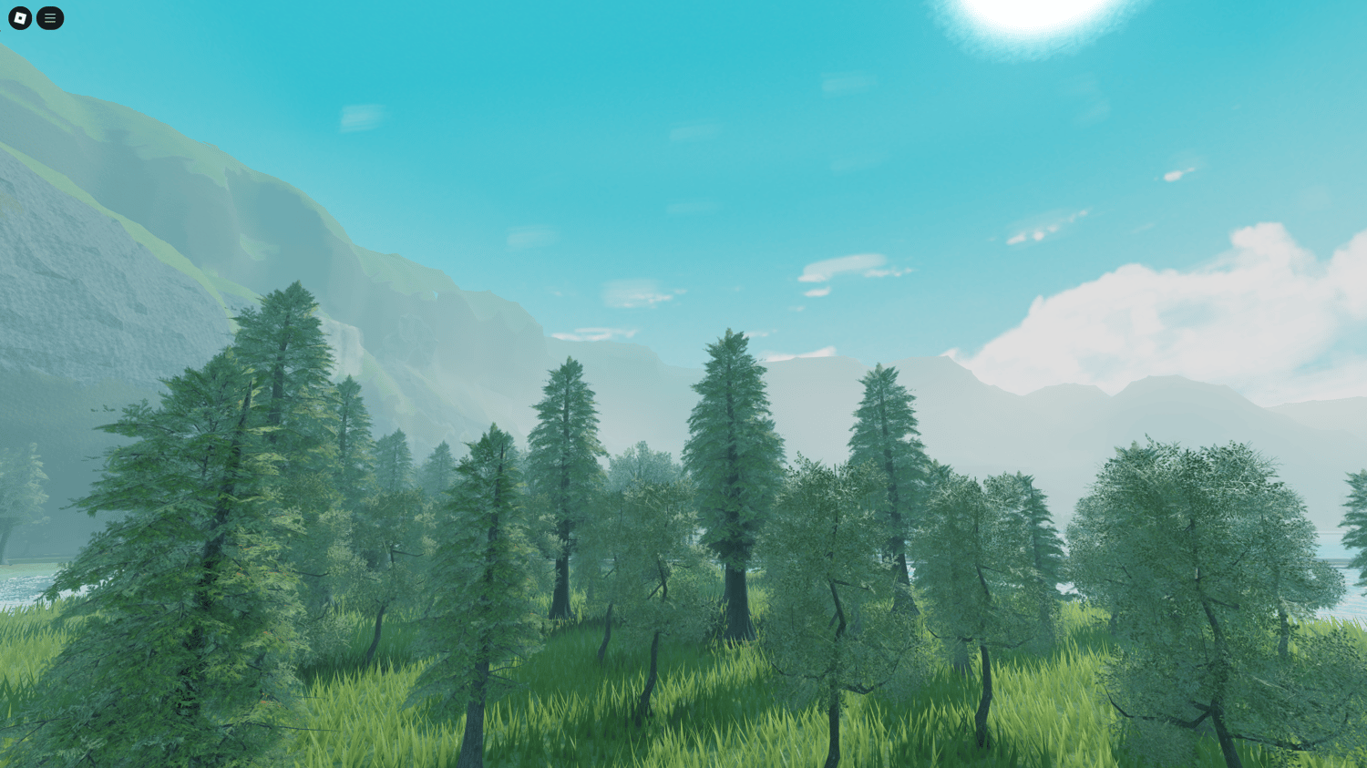 Timberline Grove’s high-quality lighting showing off terrain depth and scenic views.