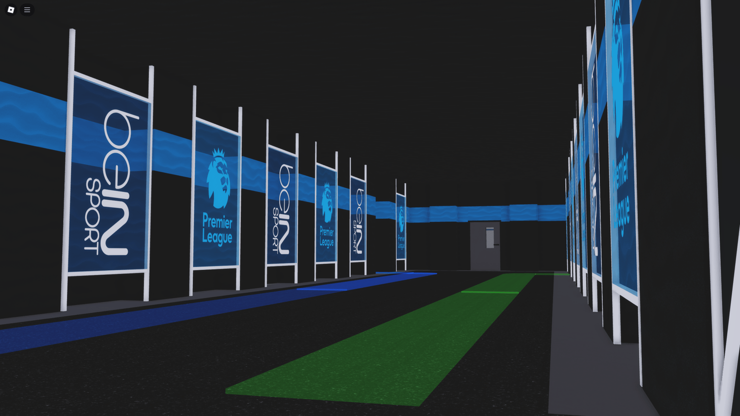 Pitch-level view showing custom player animations during gameplay.