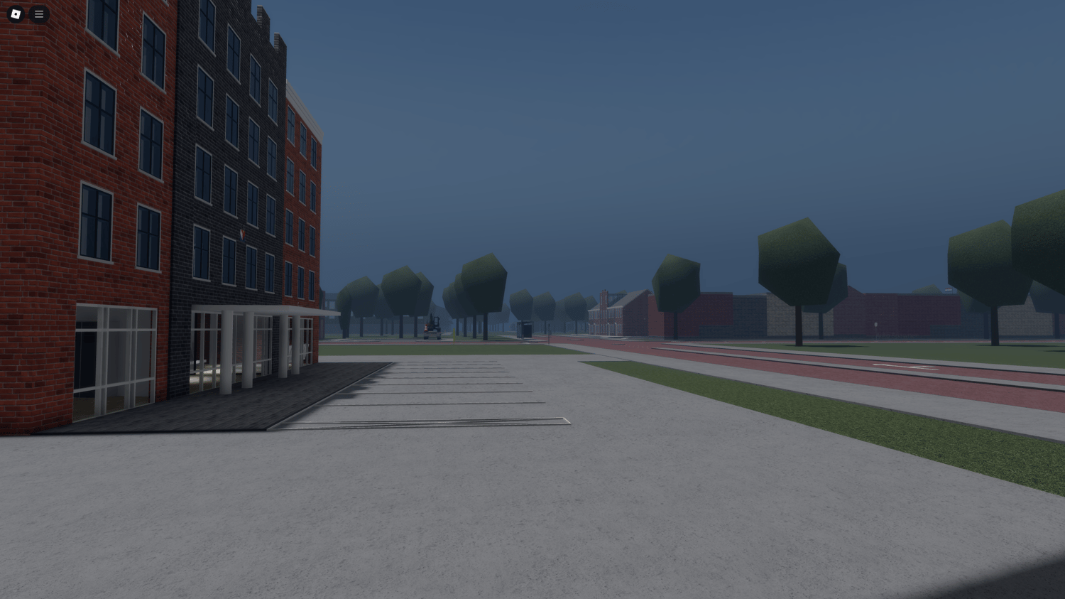 Highway cutting through the map for smooth travel between areas