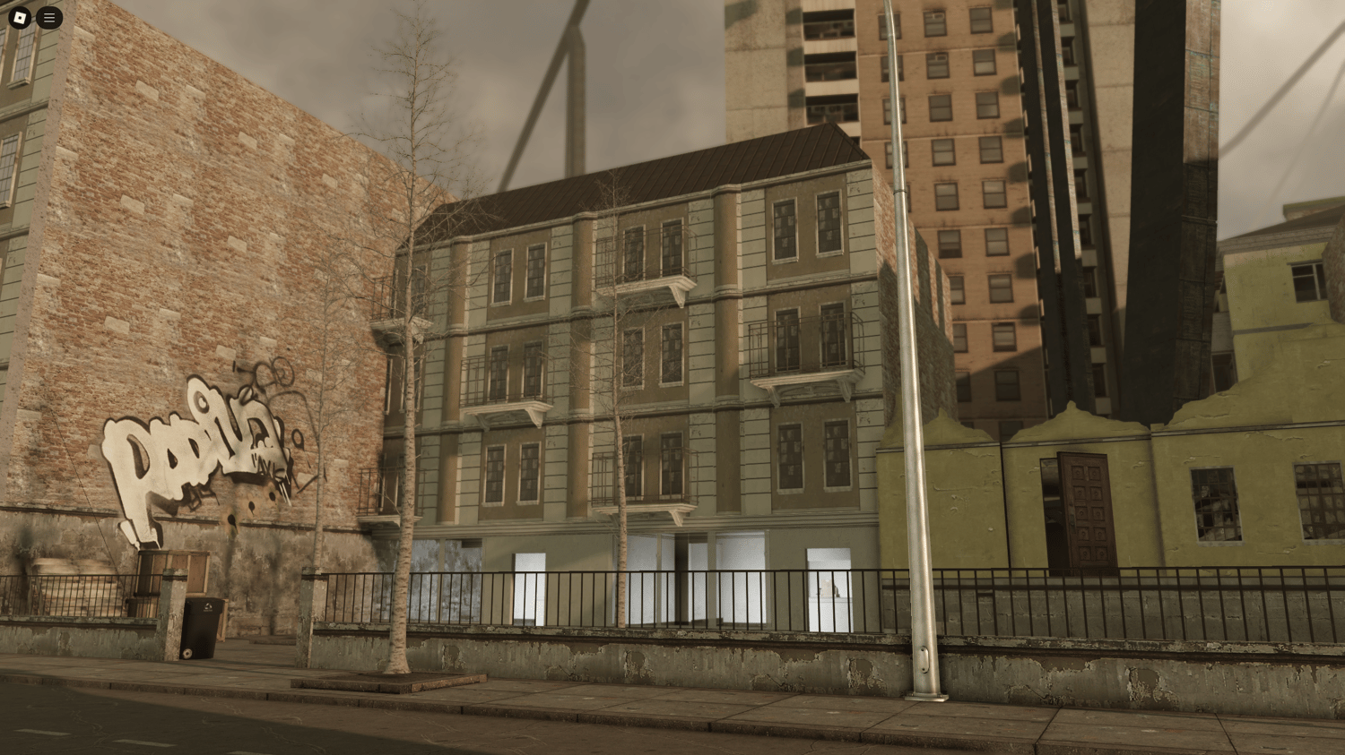 Futuristic rooftops and ledges ideal for parkour or stealth missions