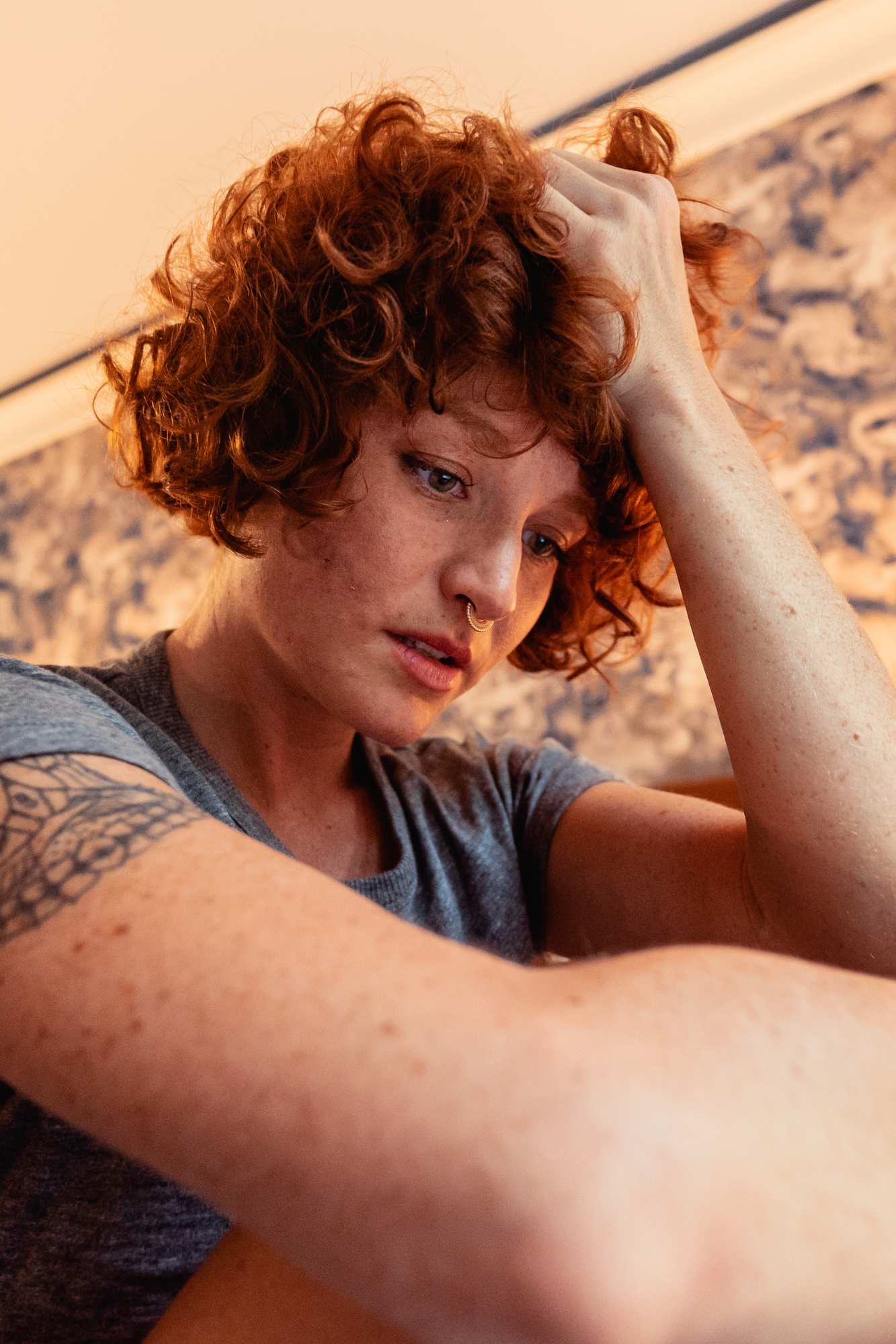 Anxious, stressed, tired, depressed