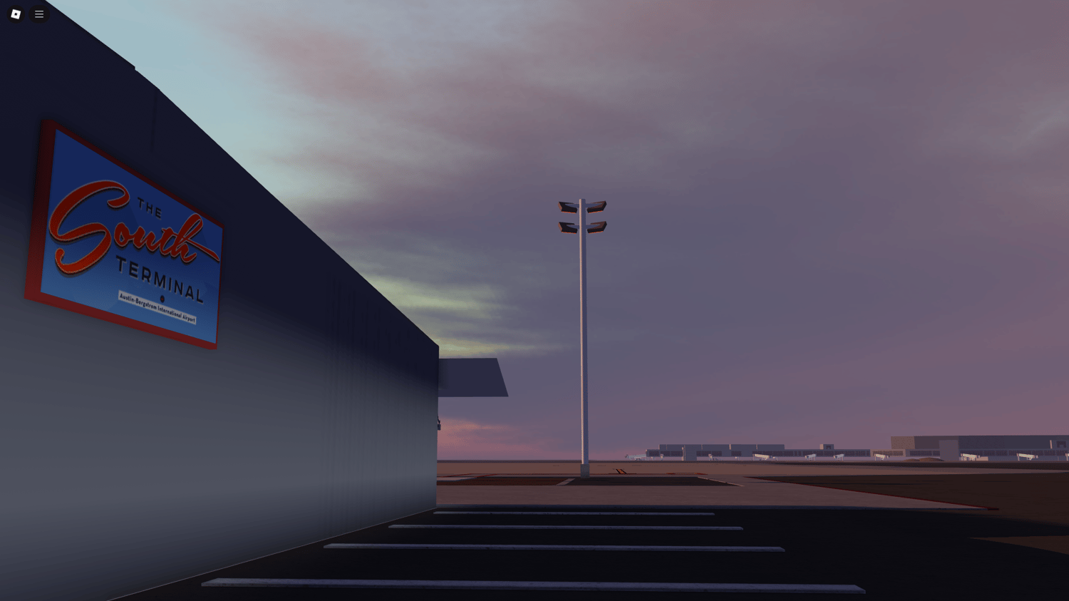 Customizable private terminal for airline roleplay games