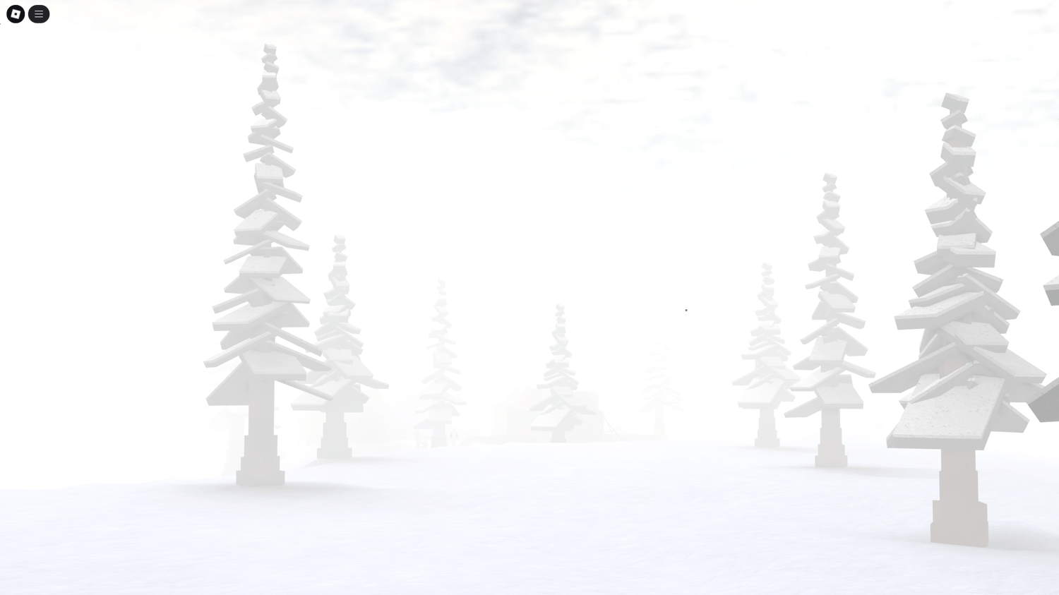 Fortress built into snowy hills with ambient winter details and customizable areas.