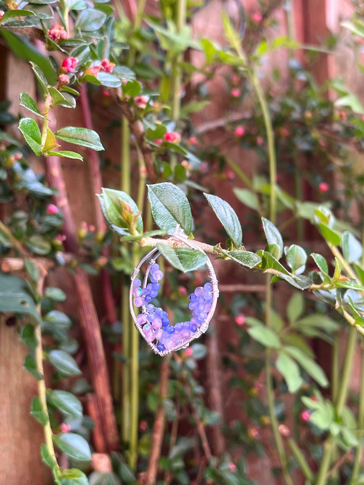 Petal earrings
