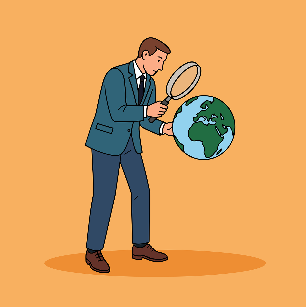 Investigación, exploración e investigar